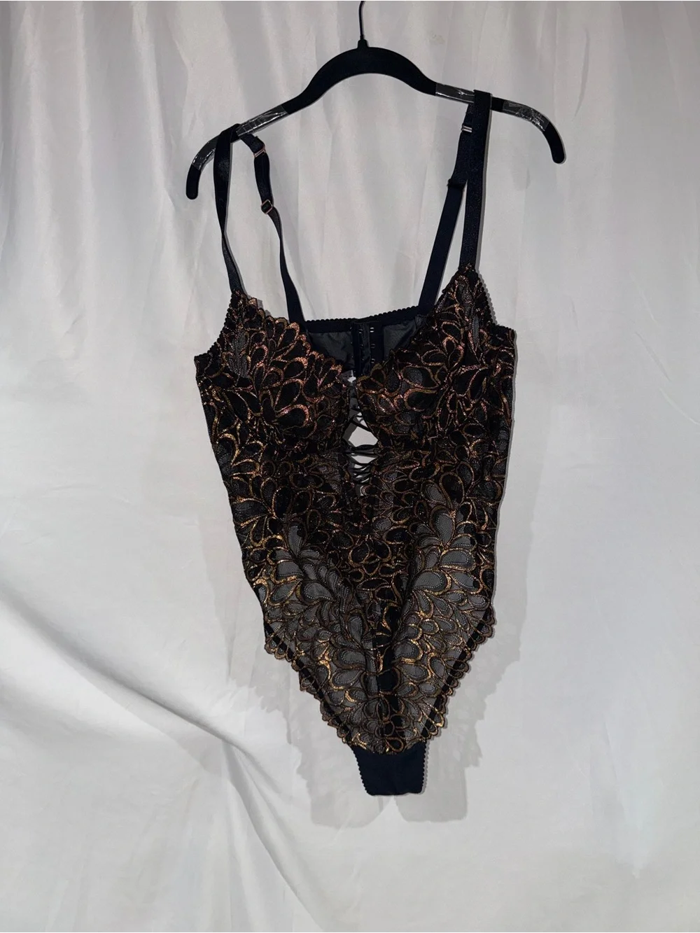 Fenty SAVAGE NOT SORRY LACE UNDERWIRE TEDDY Lingerie Bodysuit Mesh Wired 3XL